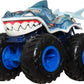 Hot Wheels Toy Cars & Monster Trucks, Sharks vs. Dinos Multipack with 8 Total Vehicles, Including Big Rigs, 1:64 Scale Monster Trucks & 1:64 Scale Hot