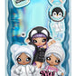 Na! Surprise 119357EUC Cozy Series - Evie Von HOO Soft Model Doll Inspired by a Snow Owl, with White Hair, Bonnet, Outfit & Coin Purse with Carabiner