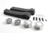 Mato Metal Upgraded Tracks Sprockets Idler Wheels with Bearing for Heng Long 3878-1 1/16 Scale Russian KV-1 RC Tank