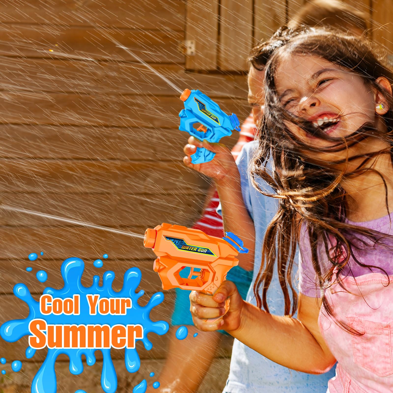 Water Guns for Kids, Squirt Guns Mini Water Gun Pistol Small Water Blaster for Boys Girls Toddlers, Summer Toys for Outdoor Swimming Pool Beach Water