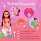 Glitter Girls - 14-Inch Doll Set - Brown Hair & Eyes - Christmas Tree, Ornaments & Outfit 3+ Years - Eve & Holiday Playset
