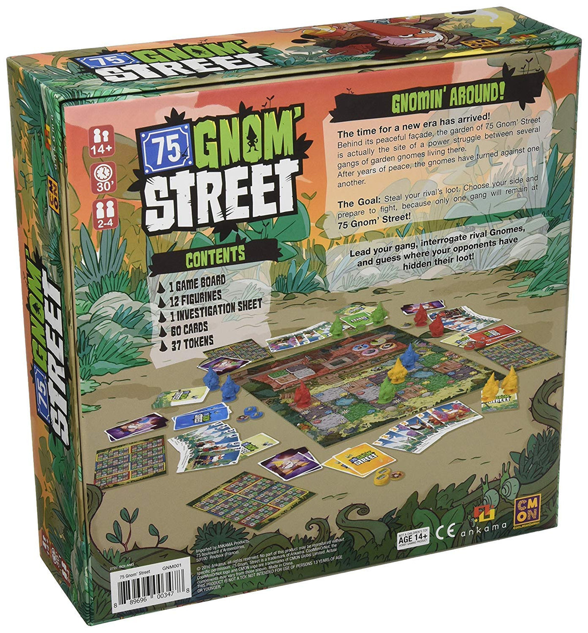 CMON 75 Gnom' Street Board Game