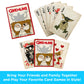 AQUARIUS Gremlins Playing Cards - Gremlins Themed Deck of Cards for Your Favorite Card Games - Officially Licensed Gremlins Merchandise & Collectibles