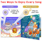 LEARNING BUGS Christian Bible Songs - 15 Songs of Faith for Little Ones, Musical Books for Toddlers, 28-Button Music Book, Musical Toys for Toddlers
