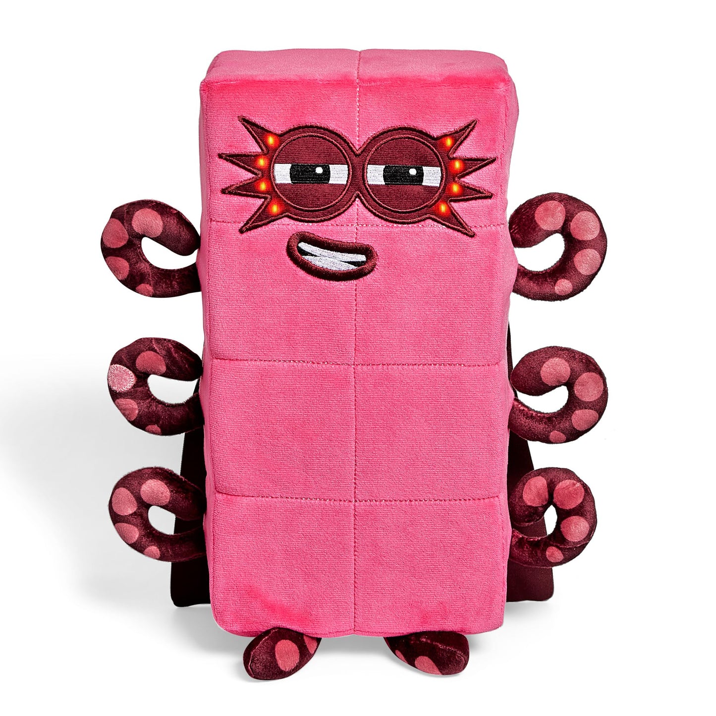hand2mind Numberblocks Sing-Along Superhero Octoblock Plush, Music Toys, Numbers for Toddlers, Preschool Math Learning Toys, Light Up Stuffed Animal