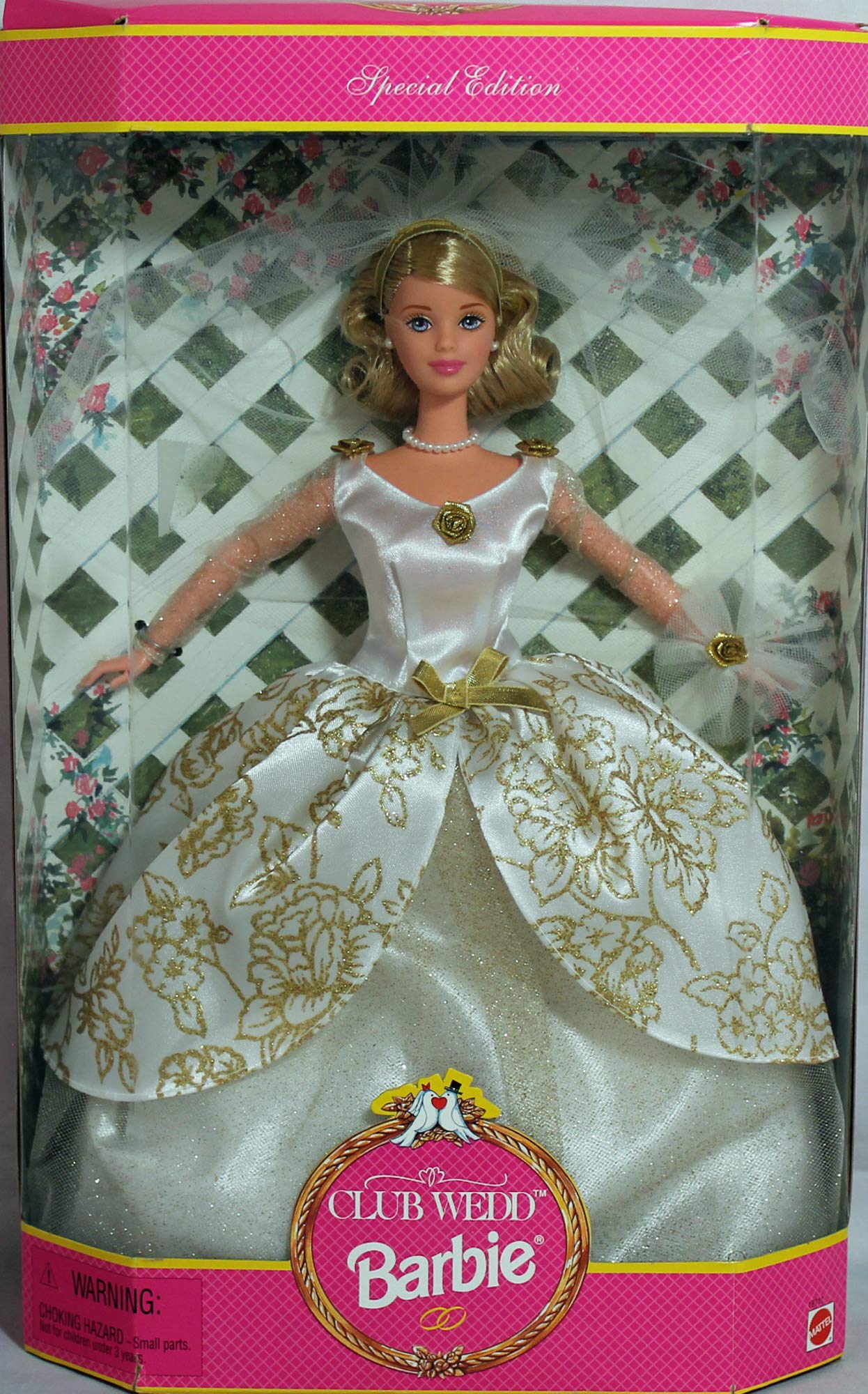 Mattel Barbie Club Wedd Blonde 1997 Doll