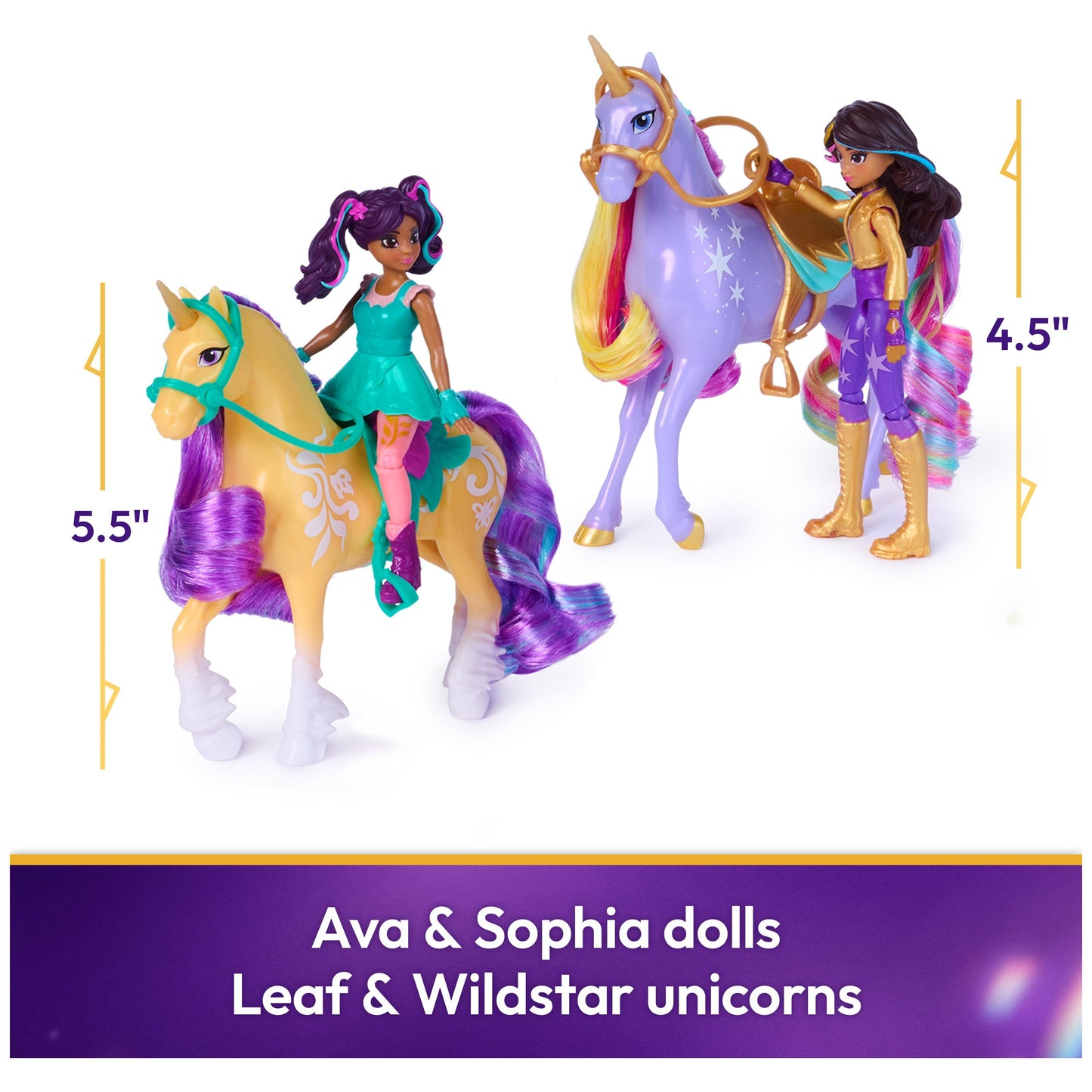 Unicorn Academy Magic Unleashed Pack, Dolls & Unicorn Toys, Ages 4+