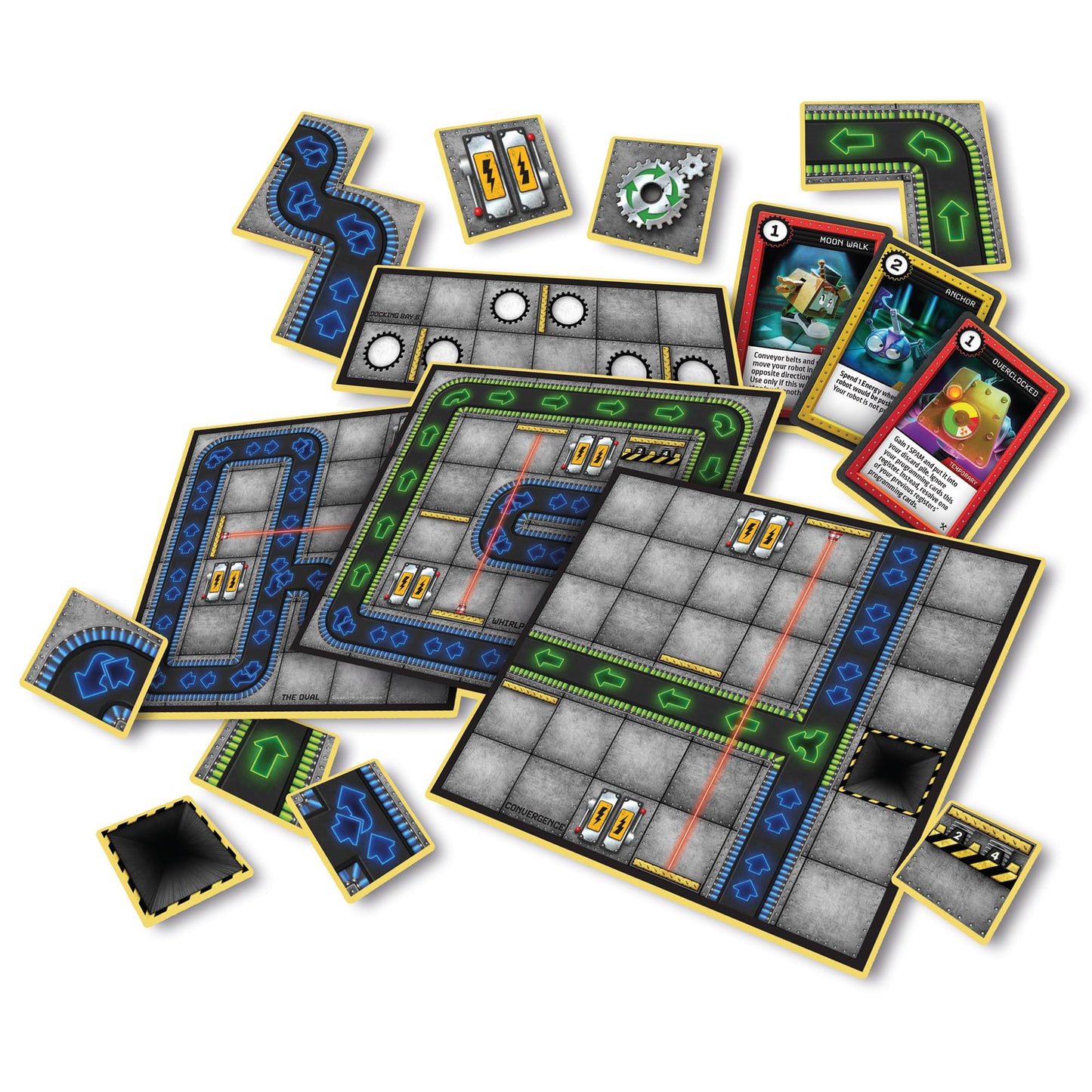 Renegade Game Studios Strategy Board Game Expansion Master Builder Robo Rally Boards, Two to Six Players, Ages 12+, 45-90 Min