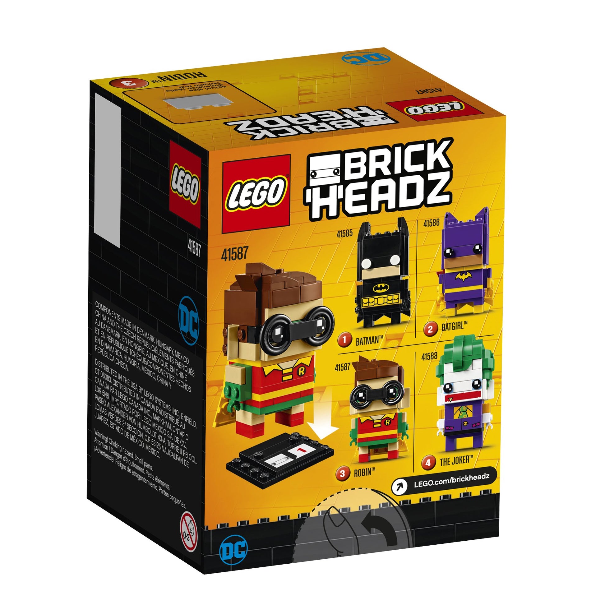 LEGO BrickHeadz Robin 41587 Building Kit