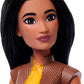 Mattel Disney Princess Raya Doll in Signature Fashion with Removable Pants, Boots and Arm Cuffs, Posable & Collectible, Inspired by Movie