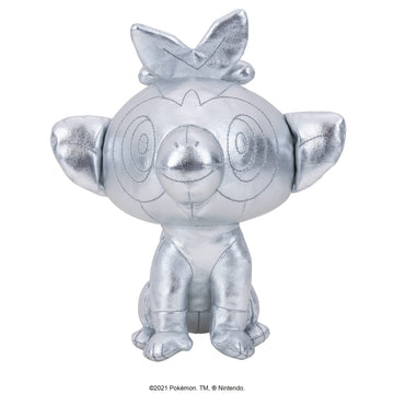 POKÉMON Select 8 INCH Plush - Silver SCORBUNNY