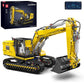 Mould King 13112 Upgraded RC Excavator Building Sets, 2169+ Pieces Building Model Kits, App Remote Control Construction Truck Excavator Science Kits