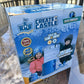 Create A Castle Sandcastle Kit as Seen on Shark Tank, 4 Piece Outdoor Beach Toy Set for Kids and Adults, Towers, Building Tools, Portable Mesh Storage