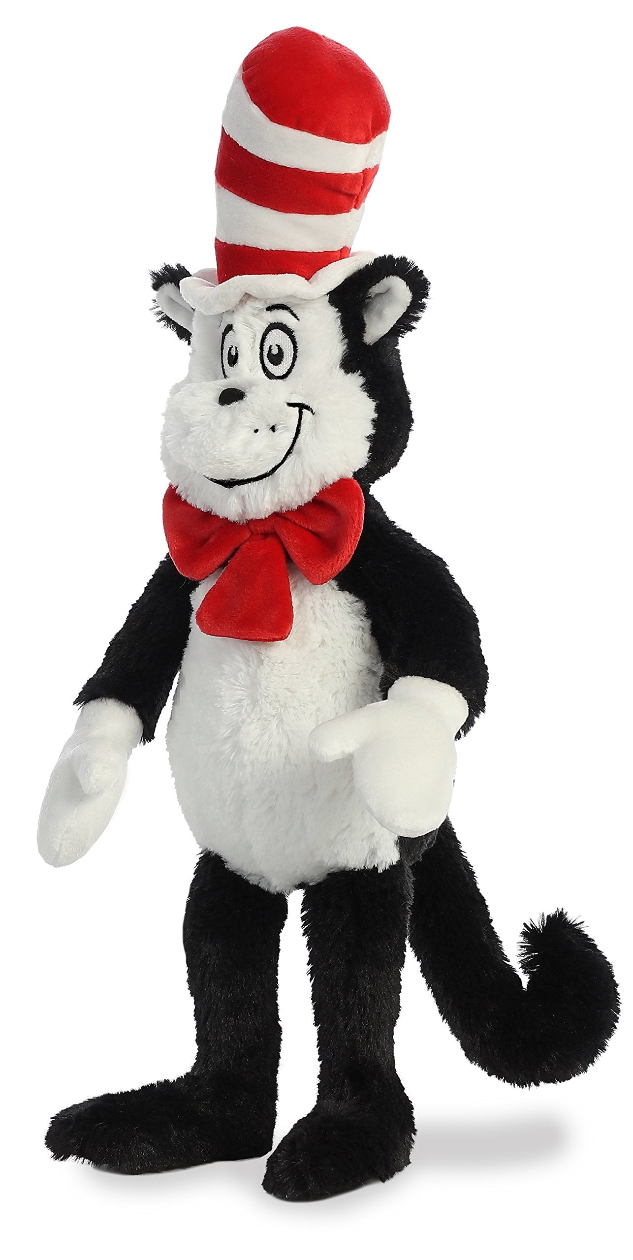 Aurora® Whimsical Dr. Seuss™ Cat in The Hat Stuffed Animal - Officially Licensed Plush for Imaginative Play - Perfect for Kids and Adults - Multicolor