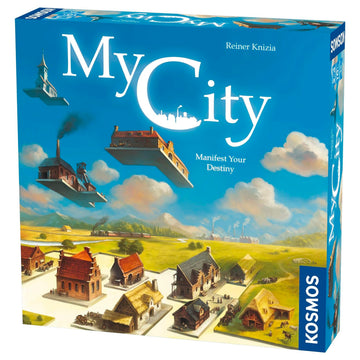 Thames & Kosmos My City | Family - Friendly | Legacy Board Game | Kosmos Games | 2 to 4 Players | Ages 10 and Up | Award Winning Designer Reiner