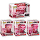Funko POP Valentines Star Wars Collectors Set - Luke & Grogu, Mandalorian, Ahsoka, Grogu, Figures Stand 3.75" Tall, Each Figure Comes Individually