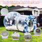 13ft Inflatable Bubble House for Kids with trampoline, Clear Inflatable Bubble Dome Tent with Blower & Pump, Commercial Grade PVC Waterproof Garden