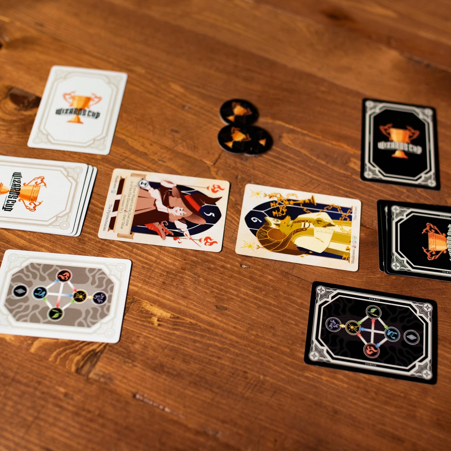 Wizards Cup Card Game - Build Your Magical Dueling Team, Magical Family Strategy Game for Kids & Adults, Ages 12+, 2 Players, 15 Minute Playtime, Made