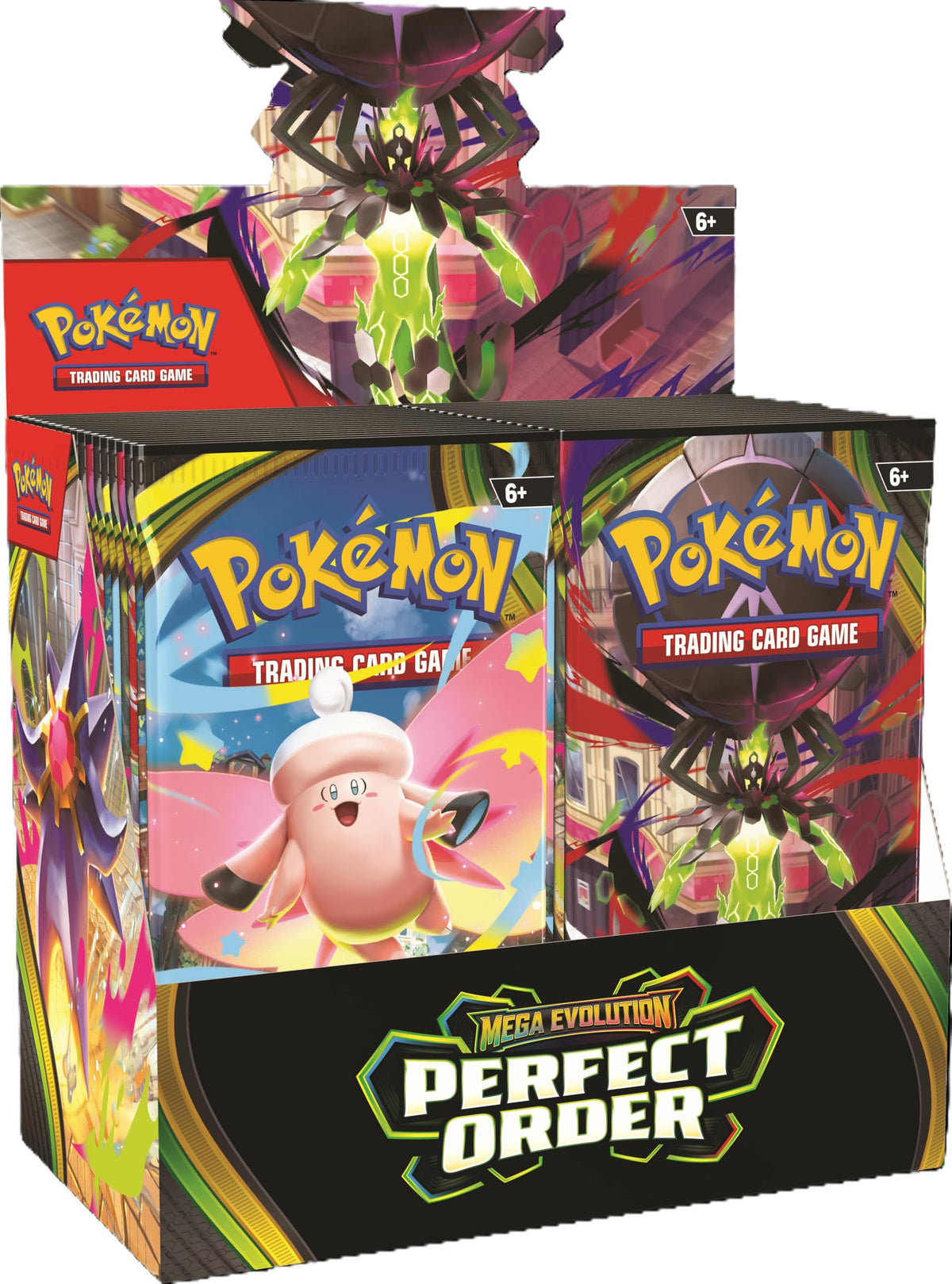 Pokémon TCG: Mega Evolution-Perfect Order Booster Display Box