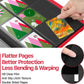 ?2026?Trading Card Binder 9 Pocket, Premium Sports Collection Binder Game Cards Book with Sleeves Side Loading, Anti-open Strap Double Sided