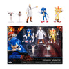 Sonic 3 Movie Action Figures 2.5-Inch Movie Collector Toy Figure Multi-Pack, Wave #3 Includes Sonic, Gerald Robotnik, Super S, Buzzbomber & Burrito
