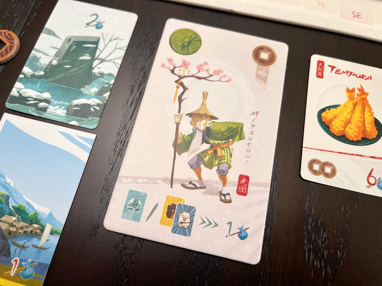 Stonemaier Games: Tokaido (Base Game) by Antoine Bauza | A Zen Strategy Board Game About Traveling in Japan for Adults and Family | Journey
