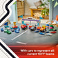 LEGO DUPLO Town F1 Team Race Cars & Drivers Building Toy Playset - Toddler Toy Cars for Pretend Play, Boys and Girls, Ages 2+ - Learning