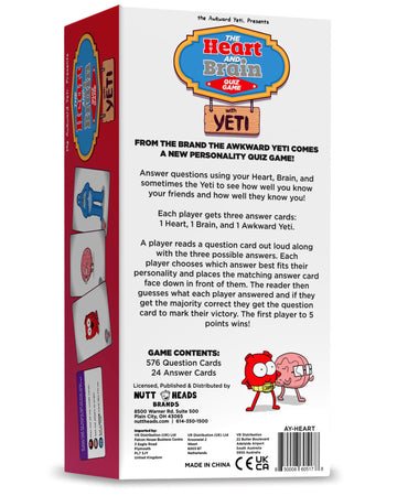 The Awkward Yeti Funny Family Card Game for Kids Ages 8+, Teens, Parents & Adults | Party Game for Family Game Night Fun with Science & Anatomy Humor