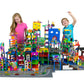 Strictly Briks Classic Stackable Baseplates - Rainbow Building Bricks Set - Stackable Base Plates Building Set Compatible with Lego - Brick Stacker