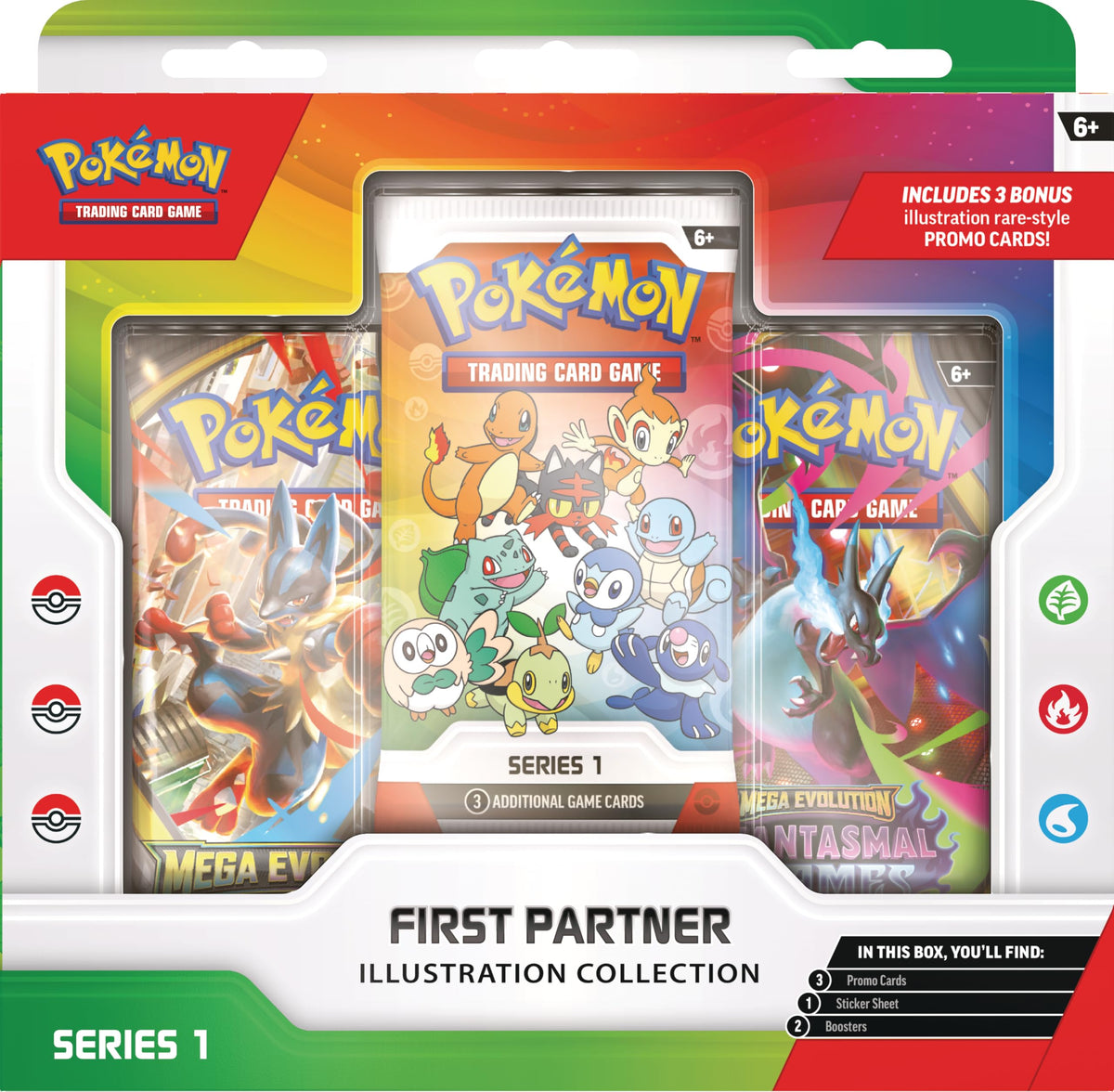 Pokémon TCG: First Partner Illustration Collection-Series 1