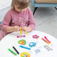 JOYIN 62 Pcs Arts and Craft Supplies for Kids - Painting Gift, Birthday Parties and Family Crafts