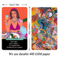 MUILKVY 58 Nature-Infused Oracle Cards for Modern Life?Beginner-Friendly Healing & Inspiration Deck