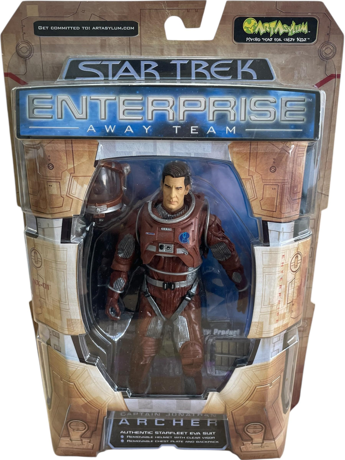 Star Trek 7" Enterprise Figure Without Base Series 2: Jonathan Archer