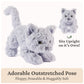 GUND Bootsie English Blue 9-Inch Kitten Stuffed Animal for Ages 1+