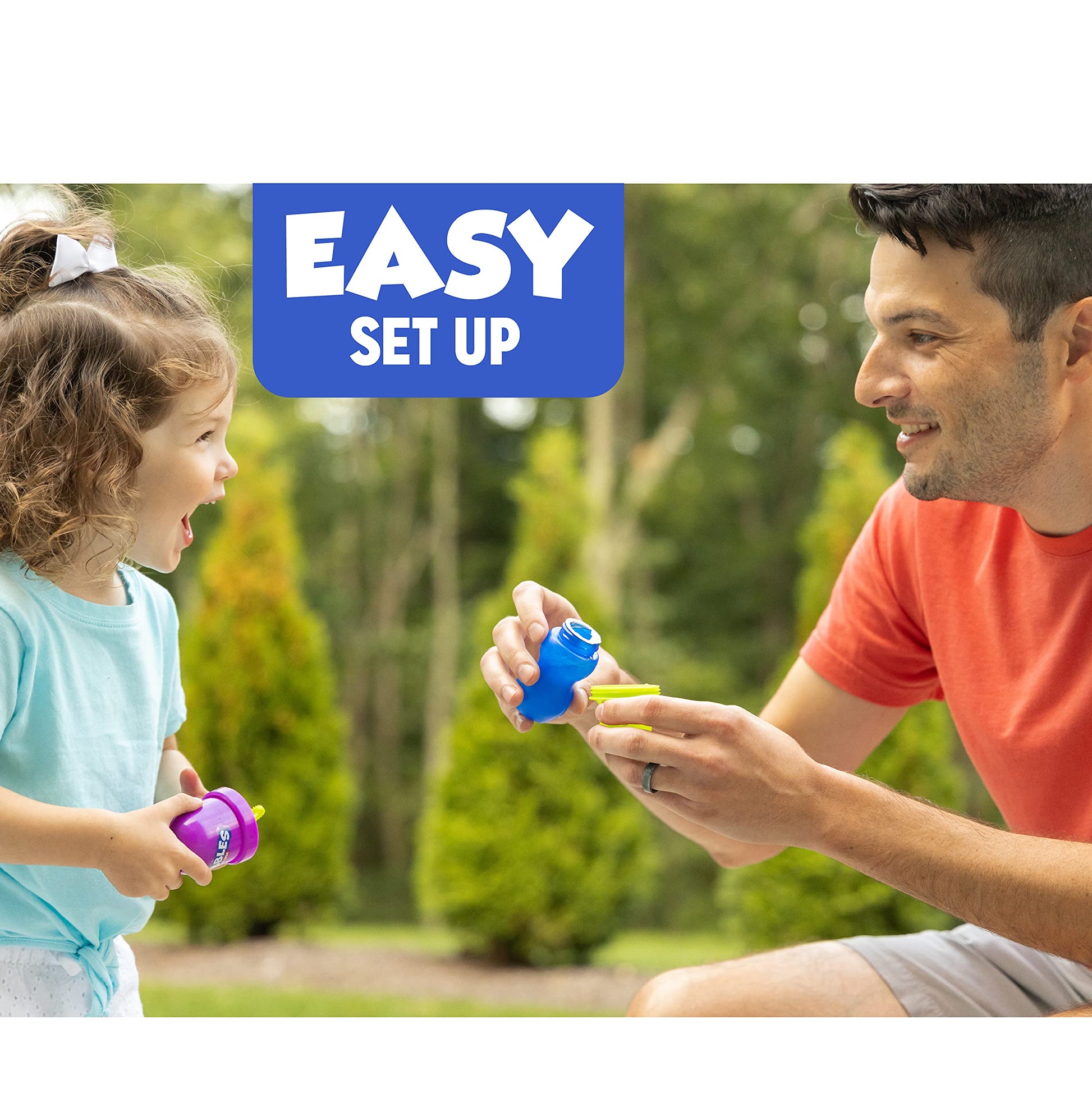 Little Kids Fubbles No-Spill Mini Bubble Tumbler (3 Pack), Multi (99630)