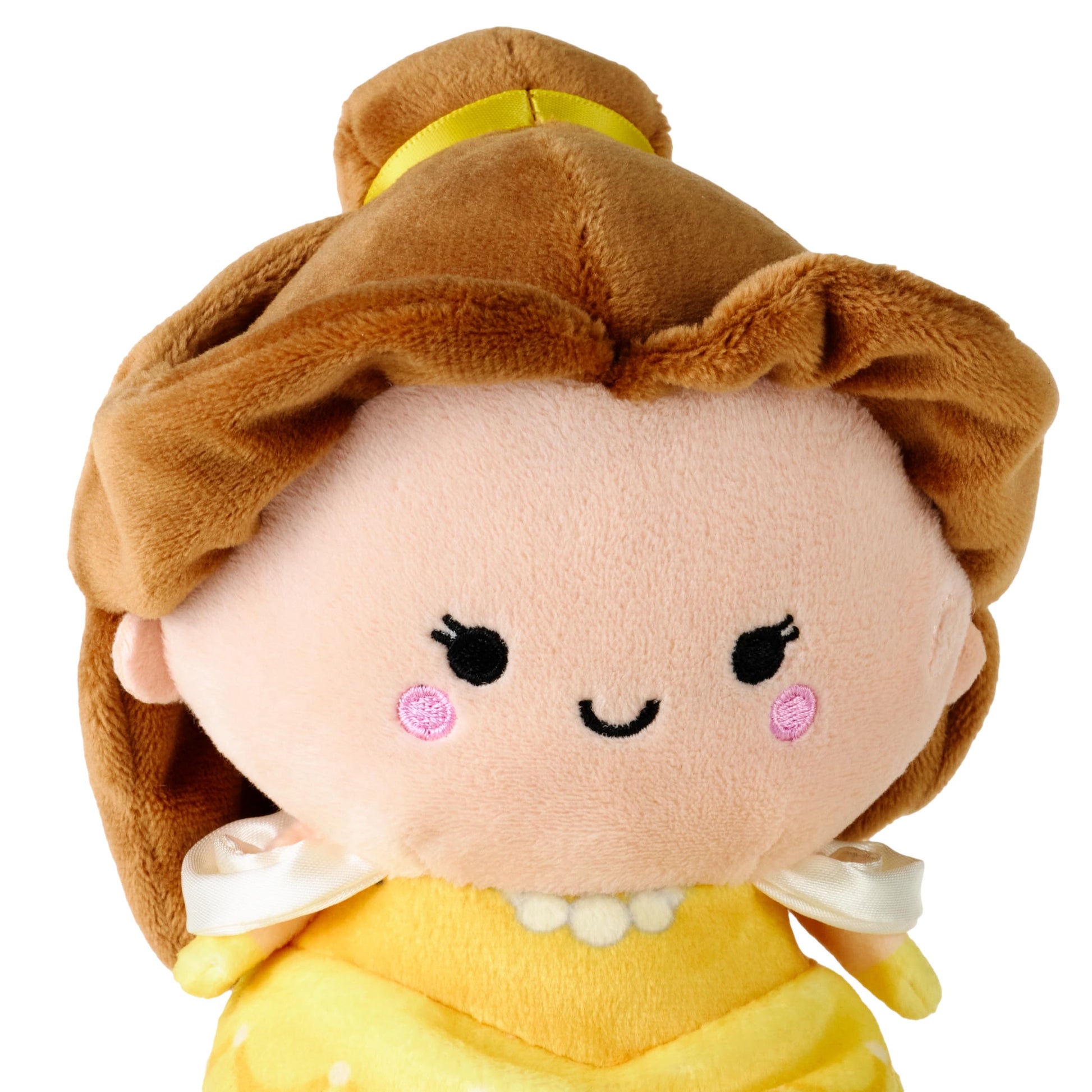 Hallmark Disney Beauty and The Beast Better Together Magnetic Plush Toy with Sound, Set of 2 (Belle and Beast) 5.25", Gift for Kids, Teens, Fans