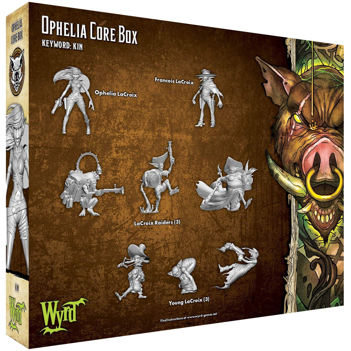 Malifaux Third Edition Bayou Ophelia Core Box