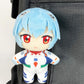 Great Eastern Entertainment Evangelion New Movie - Rei Ayanami Plug Suit Mini Plush w/Spring Clip 4.5" H