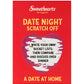 SWEETHEARTS 52 Date Night Ideas Scratch Off Card Game | Perfect Couple Ideas for Her or Him | Romantic and Fun Present for Boyfriend, Girlfriend