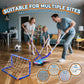 Nazano 3-in-1 Hover Soccer Ball, Kids Toddler Hockey Set with LED Lights,Indoor Outdoor Toys for Kids, Soccer Gift for Boys 6-8 8-12, Birthday,Kids
