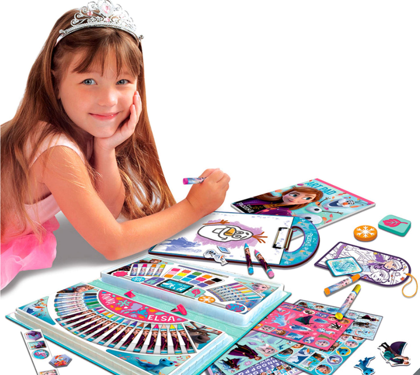 Disney Frozen II World of Art and Creativity Folding Art Case