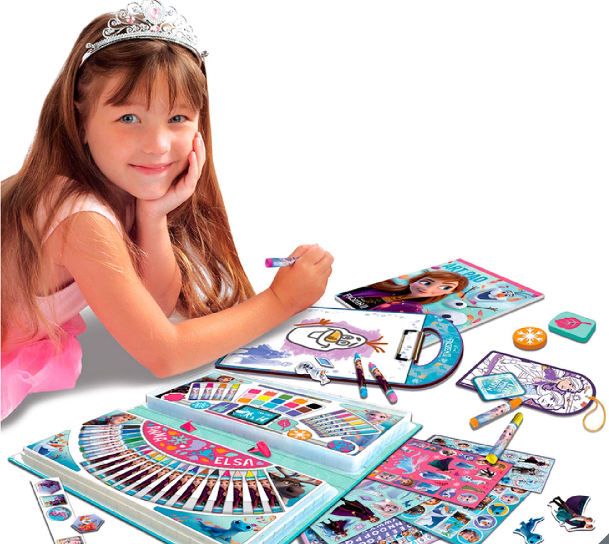 Disney Frozen II World of Art and Creativity Folding Art Case
