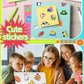 1200 Pcs Stickers for Kids, Cute Water Bottle Stickers for Teens, Kawaii Vinyl Phone Laptop Skateboard Animal Waterproof Sticker, Bulk Aesthetic