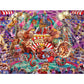 Bits and Pieces 300 Piece Puzzles for Adults Circus Mania 300 Large Pieces 18" x 24" Jigsaw Puzzles, Circus Animals, Random Die Cut Pieces No 2 are
