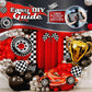 ALL-IN-1 Race Car Balloon Arch Kit with BONUS Trophy & RaceCar - Cars Balloon Garland Kit for Race Car Theme Birthday Party Supplies & Hot Wheels