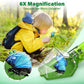 LEUOA Bug Catcher for Kids, Insect Trap Kit with 6X Magnifier Glass - STEM Educational Exploration Tool for Indoor and Outdoor,Christmas Birthday