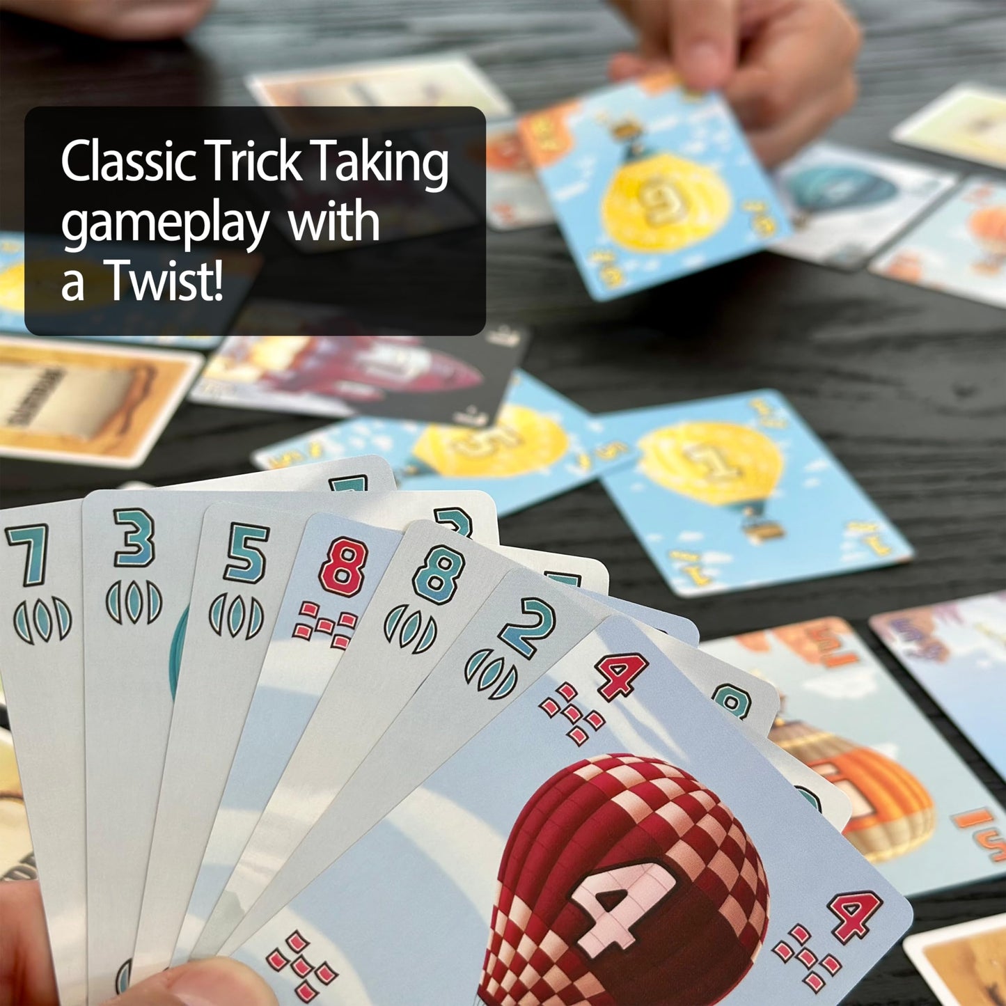 Sandbag - from The Creators of Cat in the Box Deluxe Edition Bézier Games - Trick Taking Card Game - 30 min Play time - Strategy Card Game for 3 to 6