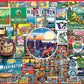 White Mountain 1000 Piece Jigsaw Puzzle State Collage, I Love Washington