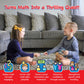 Ten Fish Math Card Game - Family Friendly Educational Cool Math Games for Kids - Elementary and Kindergarten Learning Activities Help Boys and Girls
