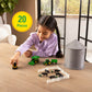 TOMY John Deere Farm Playset with Grain Bin - 1:64 Scale - Includes Grain Bin, John Deere Tractor Toys, Skid Steer, Farm Animal Toys, and Fencing